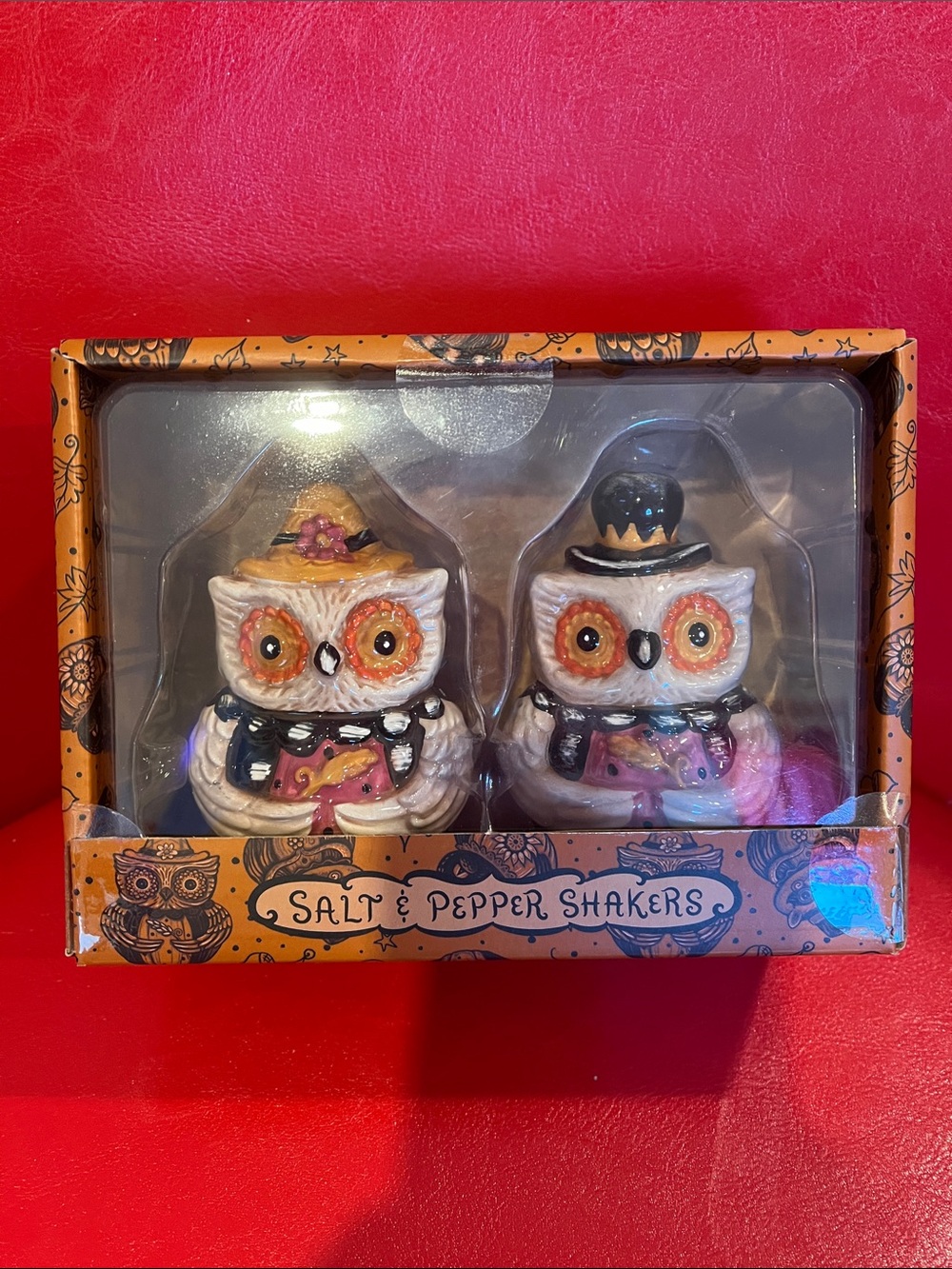 Johanna Parker Owl Salt and Pepper Shakers
